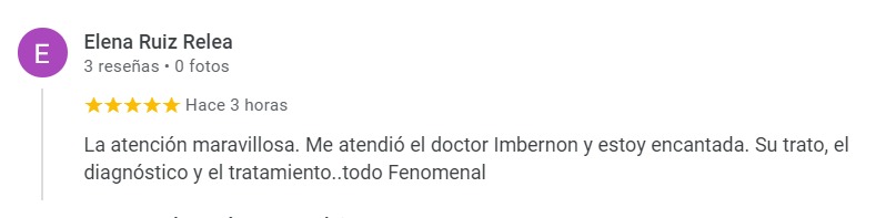 Opinión de paciente