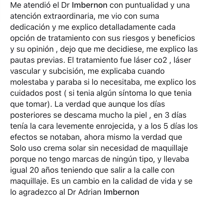 Opinión de paciente